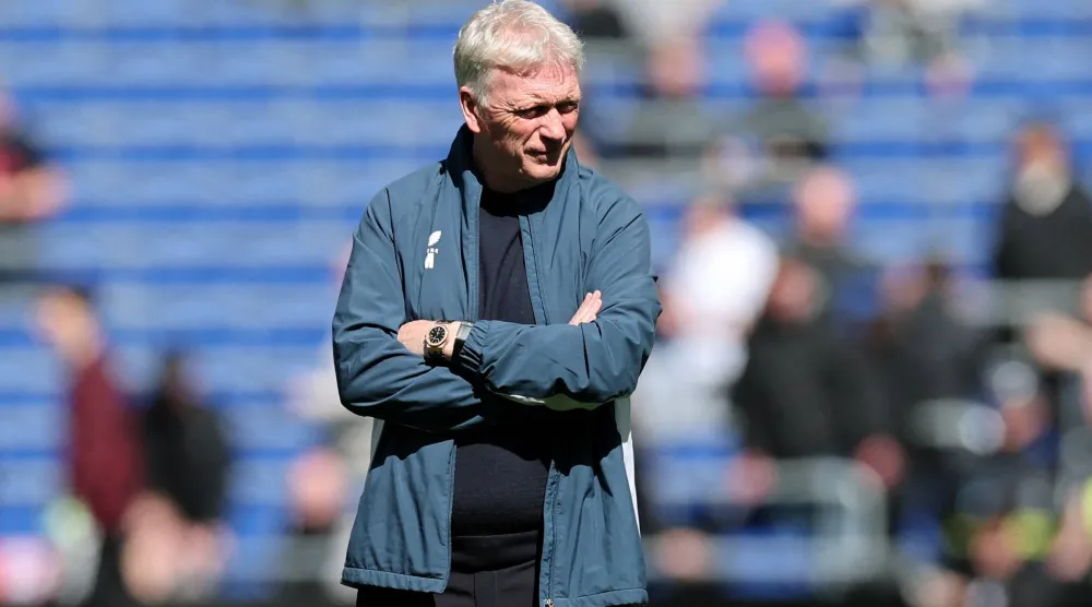 مدرب إيفرتون ديفيد مويس (رويترز)