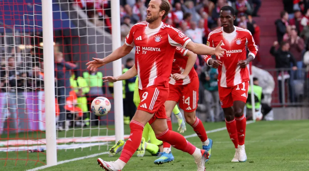 مهاجم بايرن ميونيخ هاري كين (رويترز)