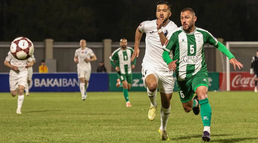 من مواجهة الأنصار وموراس يونايتد (الاتحاد الآسيوي لكرة القدم)