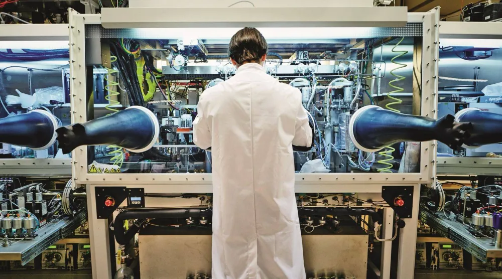 مختبر شركة «سابك» البحثي في هولندا (المركز الإعلامي للشركة)