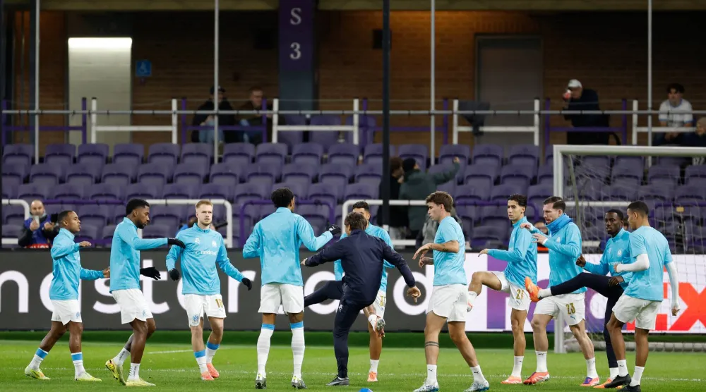 موسم صعب يواجه فريق مرسيليا الفرنسي (أ.ب)