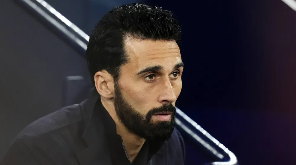 ألفارو أربيلوا مدرب ريال مدريد (د.ب.أ)