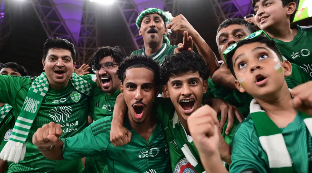 يايسله أشاد بالدور الكبير الذي لعبته جماهير الأهلي في المباراة الآسيوية (تصوير: علي خمج)