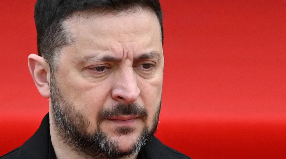 الرئيس الأوكراني فولوديمير زيلينسكي (أ.ف.ب)