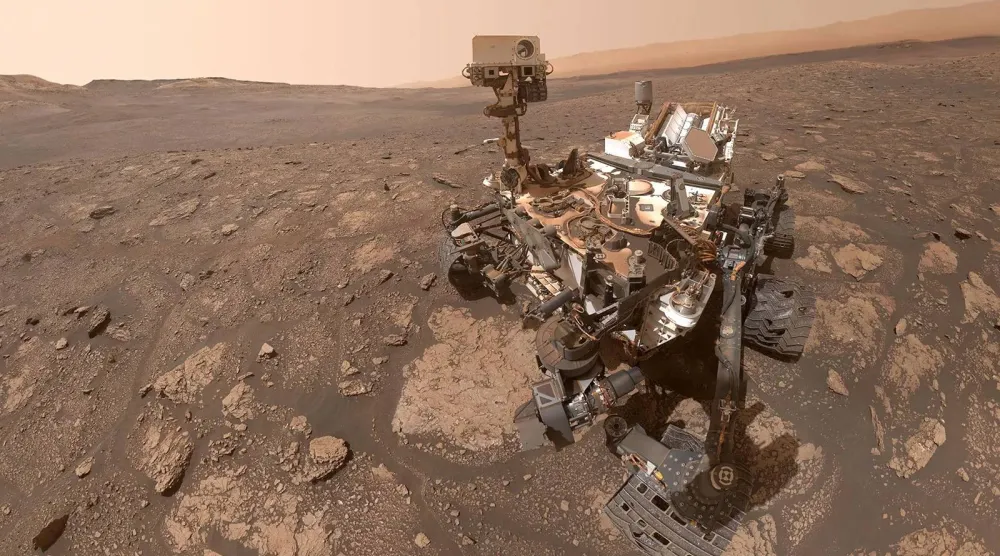 NASA’s Curiosity Mars rover took this selfie at a location nicknamed “Mary Anning” after a 19th-century English palaeontologist in this image released by the US space agency on Nov 12, 2020. (NASA/JPL-Caltech/MSSS/Handout via Reuters) 