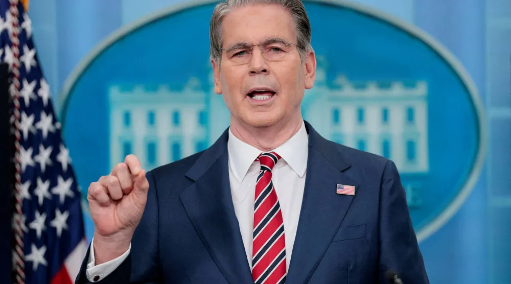 وزير الخزانة ‌الأميركية سكوت بيسنت (رويترز)