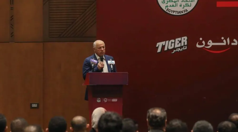 هاني أبو ريدة رئيس الاتحاد المصري لكرة القدم (الاتحاد المصري)