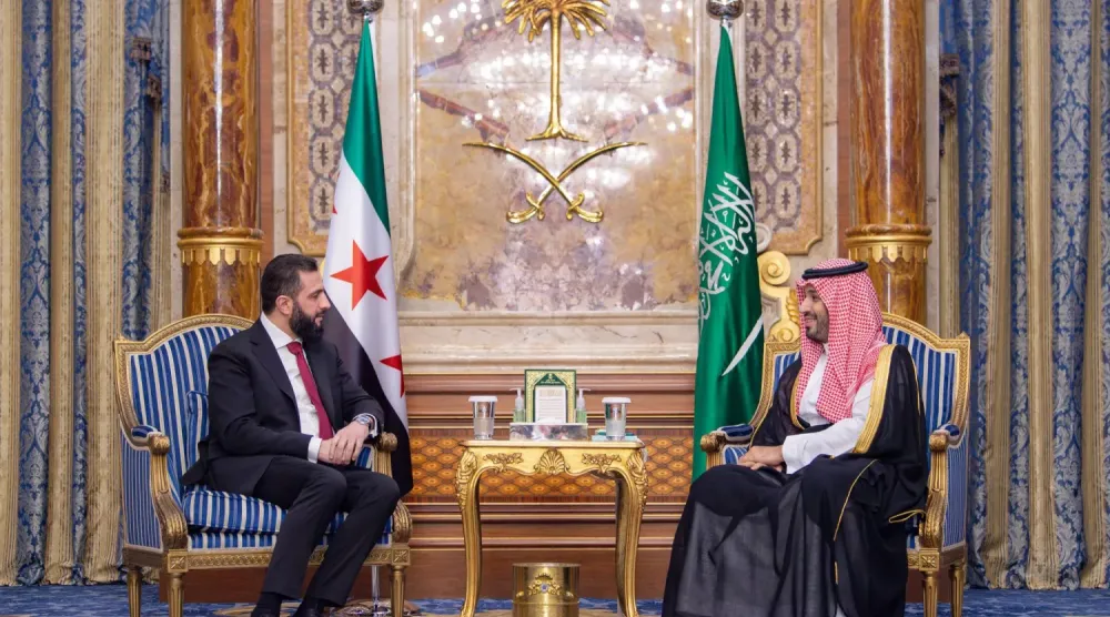 Suudi Arabistan Veliaht Prensi ve Suriye Cumhurbaşkanı dün Cidde'de bir araya geldi (SPA)