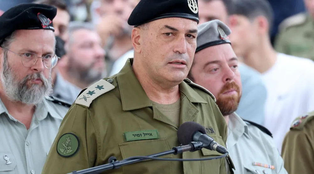 رئيس أركان الجيش الإسرائيلي إيال زامير (أ.ف.ب)