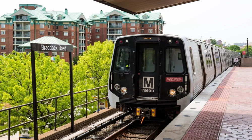 قطار في واشنطن (تويتر- هيئة النقل)