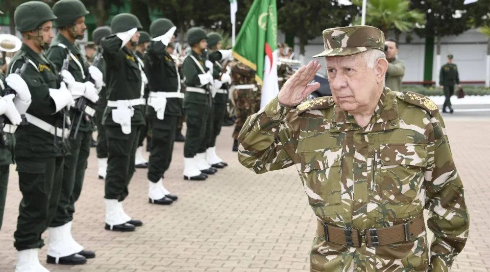 رئيس أركان الجيش الجزائري الفريق أول سعيد شنقريحة (وزارة الدفاع)