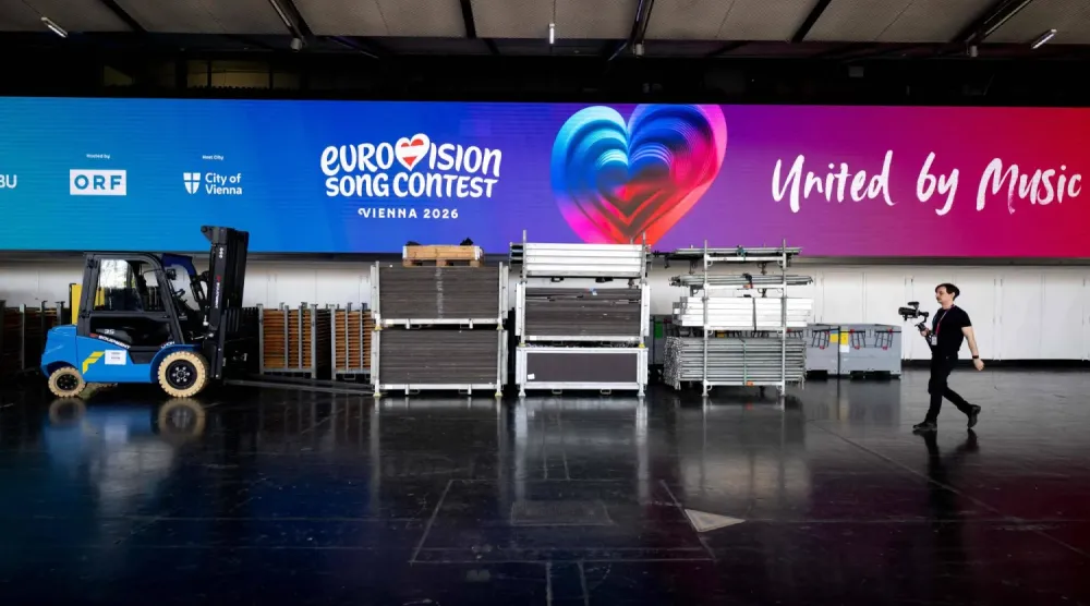 Viyana’da 2026 Eurovision hazırlıkları sürüyor(AFP)