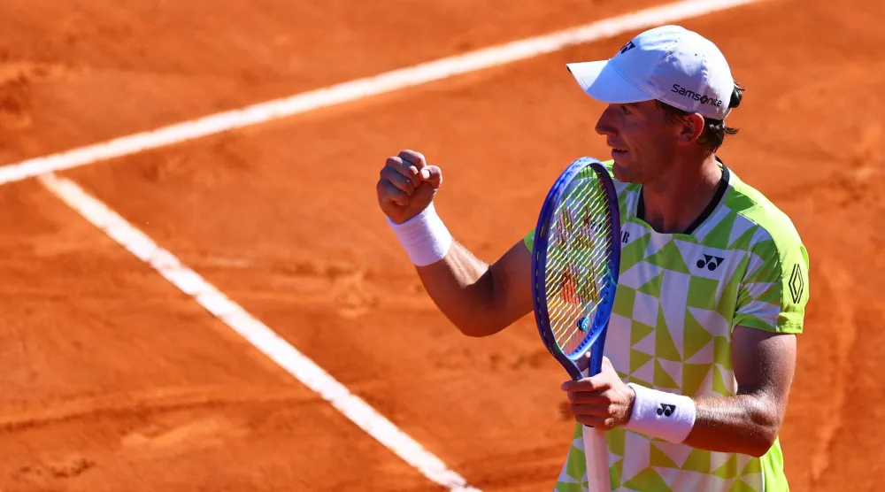 النرويجي كاسبر رود (رويترز)