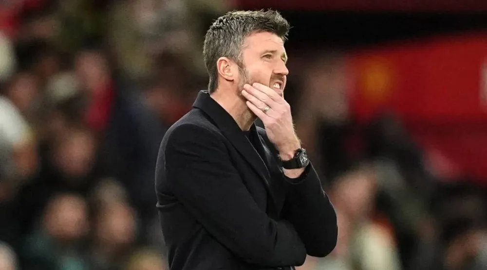 المدرب مايكل كاريك (د.ب.أ)