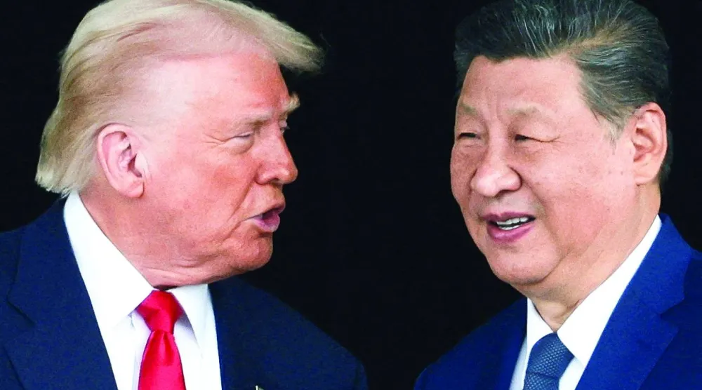 الرئيسان الأميركي دونالد ترمب والصيني شي جينبينغ (رويترز)
