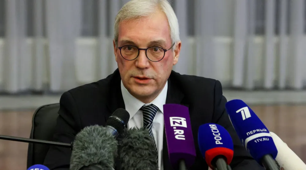 ألكسندر غروشكو نائب وزير الخارجية الروسي 12 يناير 2022 (رويترز)