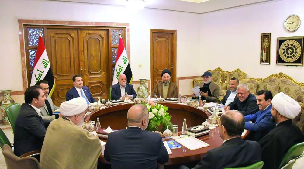 
من أحد اجتماعات تحالف «الإطار التنسيقي» في بغداد (واع)