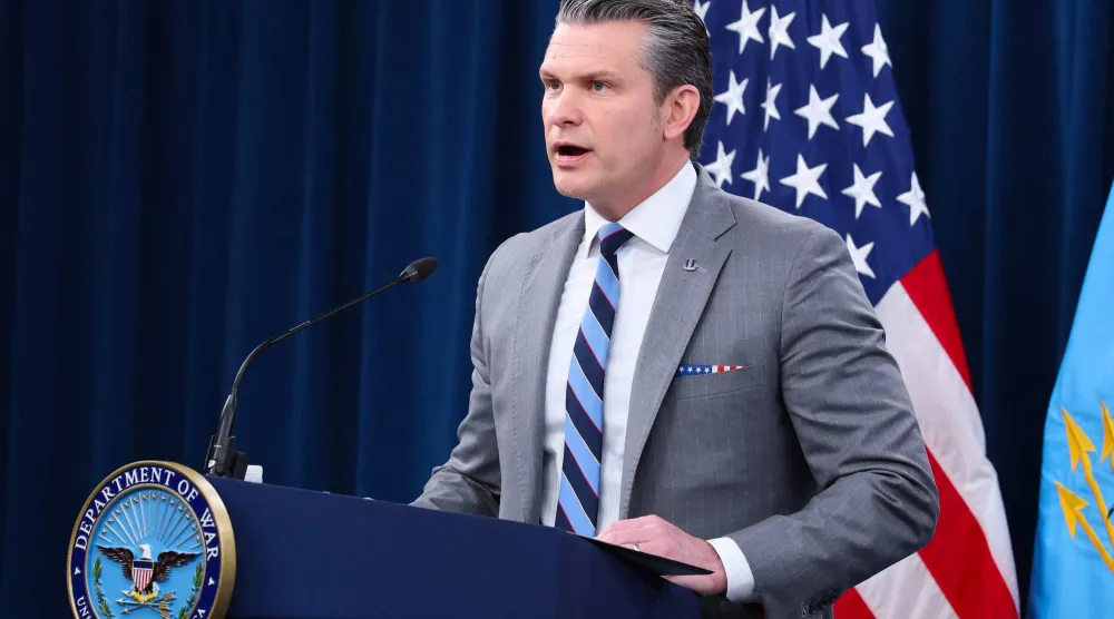 وزير الدفاع ‌الأميركي بيت ‌هيغسيث (أ.ف.ب)