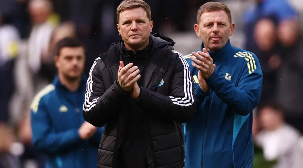 إيدي هاو مدرب نيوكاسل يونايتد (رويترز)