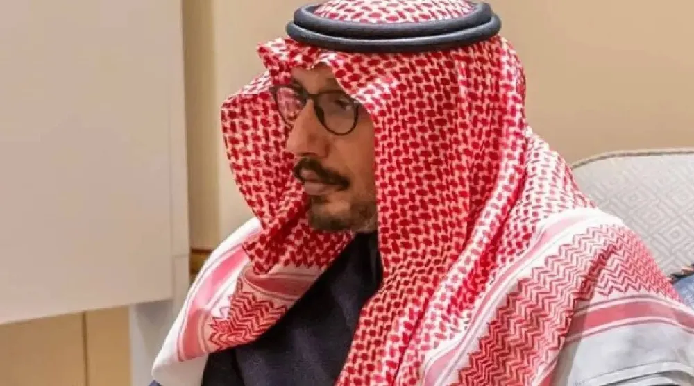 مستشار وزير الخارجية السعودي الأمير يزيد بن فرحان (الوكالة الوطنية للإعلام)