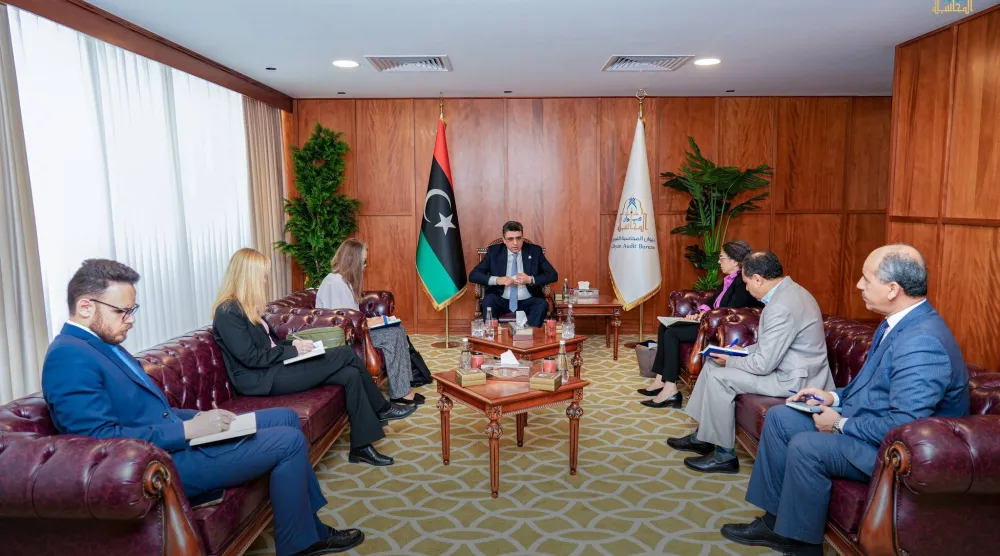 شكشك مستقبلاً خوري وأولريكا ريتشاردسون في ديوان المحاسبة 23 أبريل (ديوان المحاسبة) 