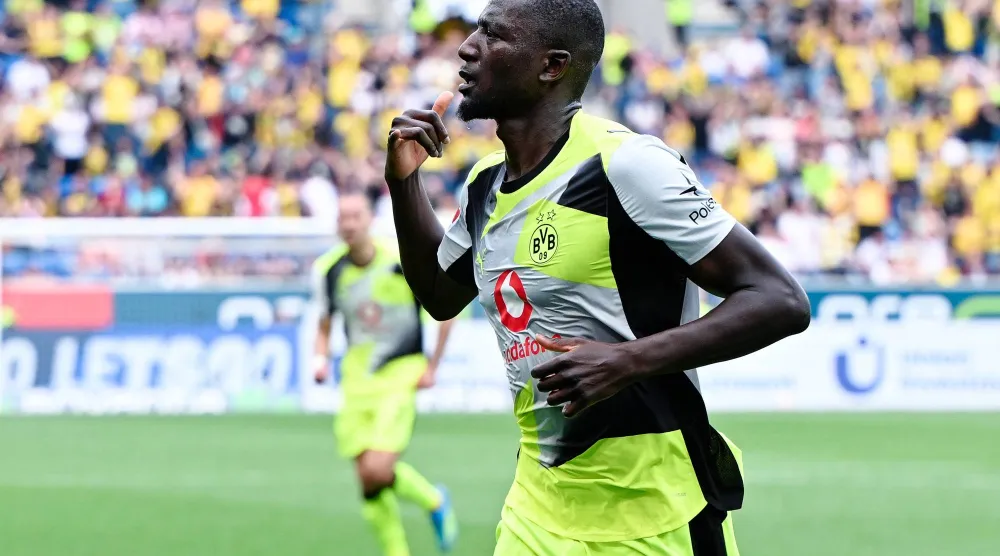 سيرهو جيراسي مهاجم بوروسيا دورتموند (أ.ب)