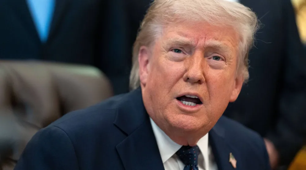  الرئيس ‌الأميركي ‌دونالد ​ترمب (أ.ب)