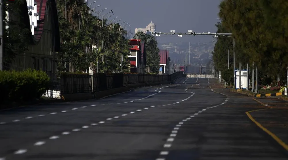 شوارع إسلام آباد شهدت تكثيفاً للإجراءات الأمنية (أ.ب.أ)