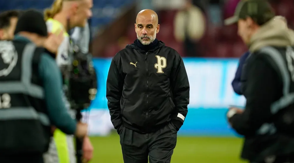 بيب غوارديولا مدرب مانشستر سيتي (أ.ب)