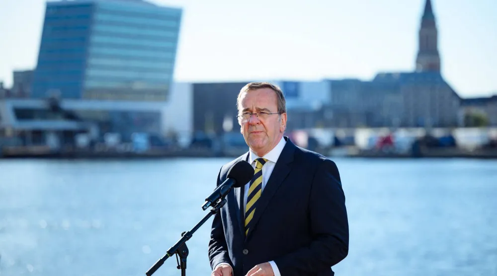 وزير الدفاع الألماني بوريس بيستوريوس (أ.ف.ب)