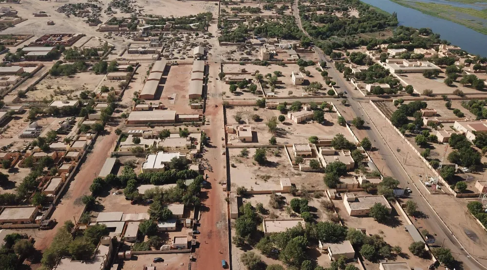 مشهد عام لمدينة غاو في شمال مالي (أ.ف.ب)