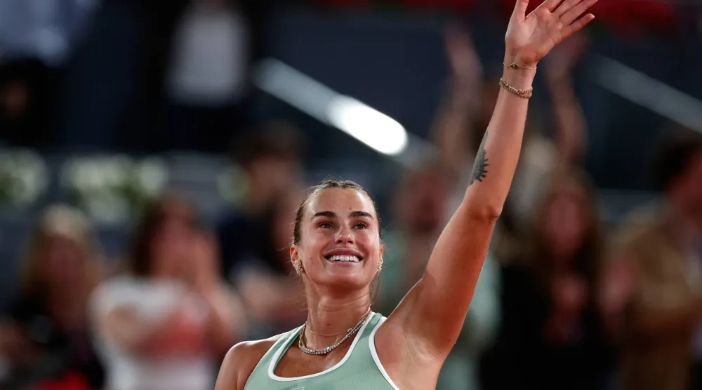 البيلاروسية أرينا سابالينكا (أ.ب)