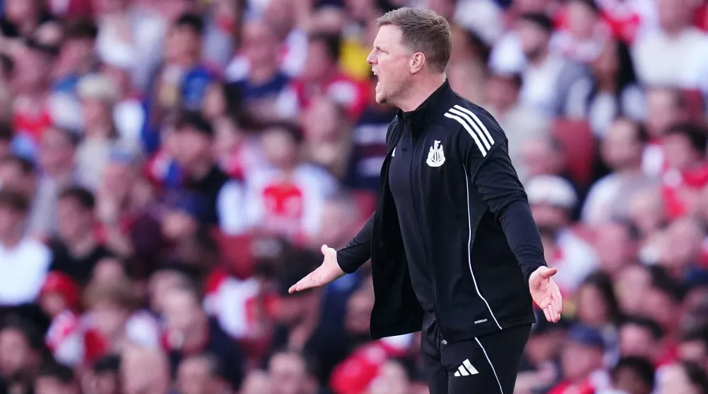  إيدي هاو المدير الفني لفريق نيوكاسل يونايتد (د.ب.أ)