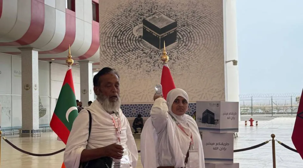 حجاج من بنغلاديش عبر مطار الملك عبد العزيز بجدة (الشرق الأوسط)
