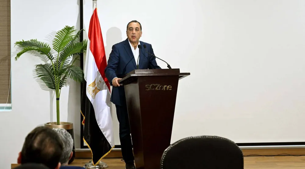 رئيس الوزراء المصري مصطفى مدبولي خلال إحدى الفعاليات الشهر الجاري (مجلس الوزراء المصري) 

