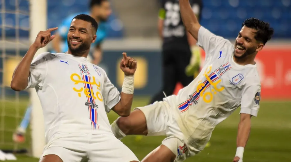 سييلا سو سجّل الهدف الأول لأبها (نادي أبها)