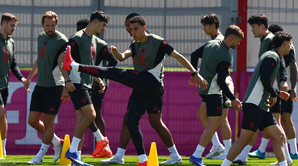 بايرن ميونيخ سيواجه اختباراً هو الأصعب في مسيرته هذا الموسم (إ.ب.أ)