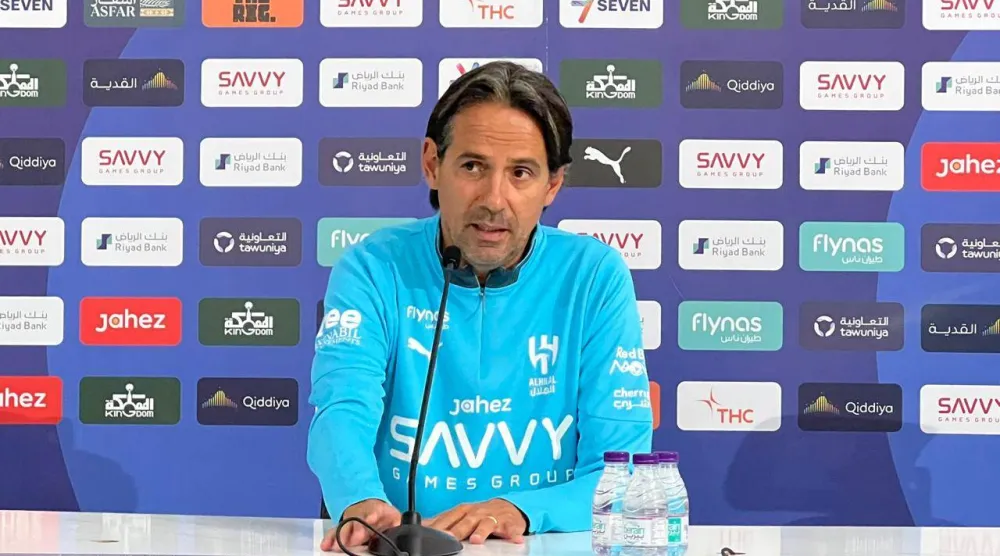 الإيطالي سيموني إنزاغي مدرب فريق الهلال (الشرق الأوسط)