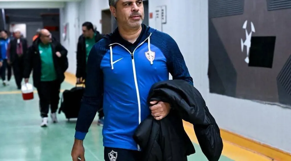 معتمد جمال المدير الفني لفريق الزمالك (نادي الزمالك)