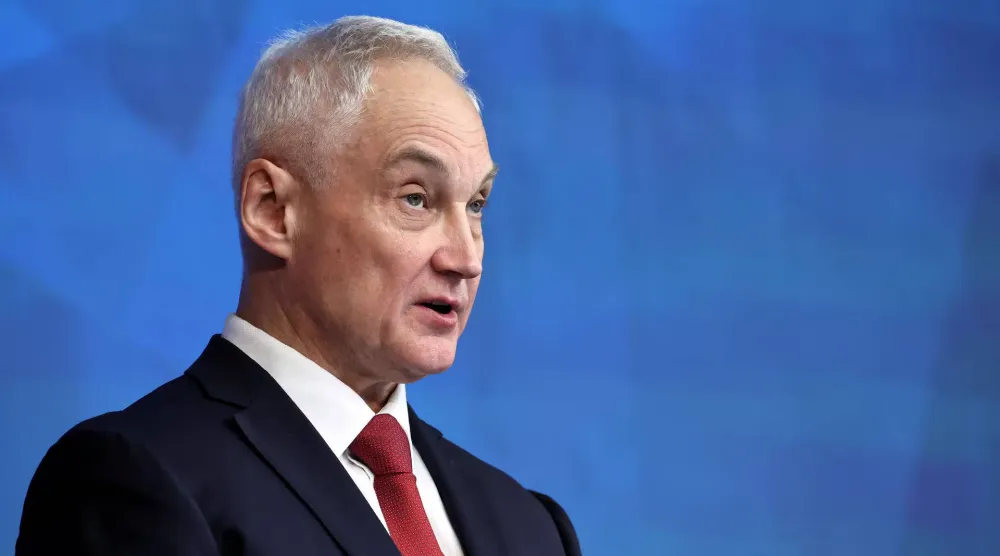 وزير الدفاع الروسي أندريه بيلوسوف (رويترز)