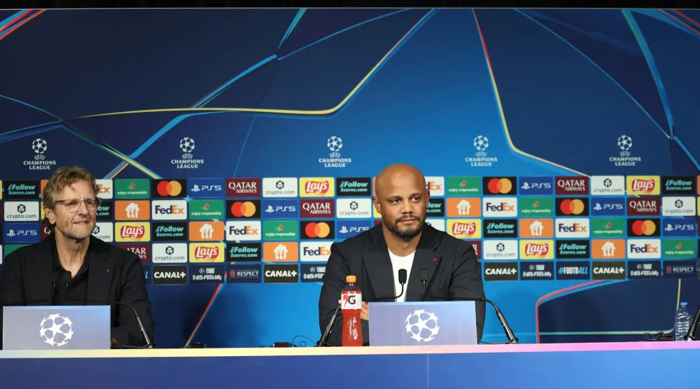 فينسن كومباني مدرب بايرن ميونيخ (إ.ب.أ)