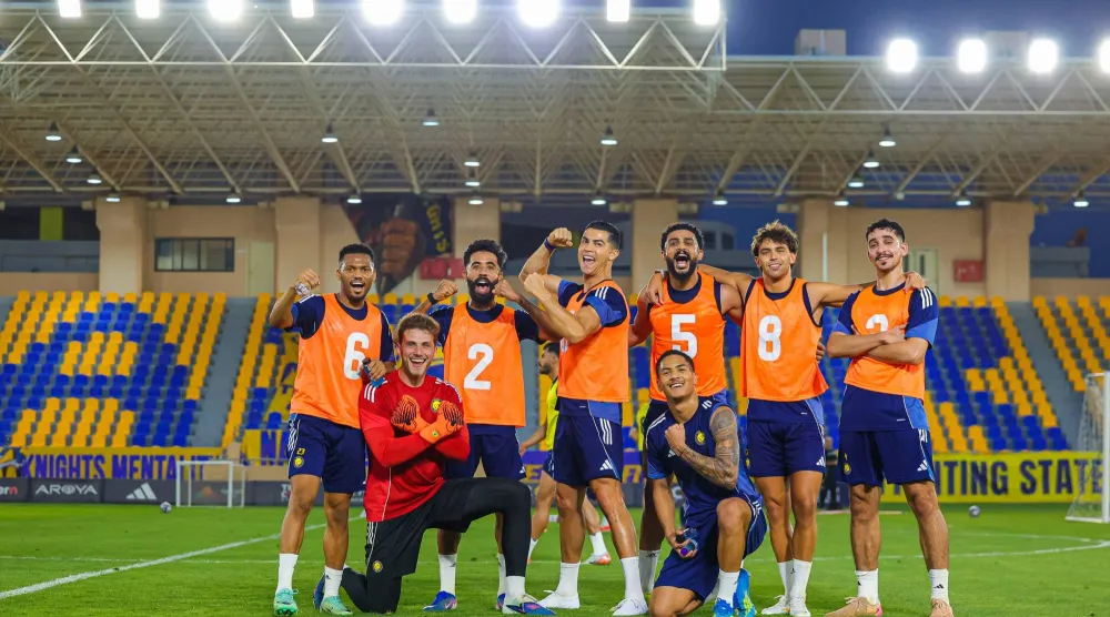 لاعبو النصر... الجماعية سلاحهم لمواصلة الانتصارات (نادي النصر)