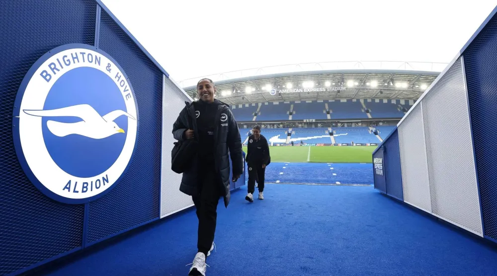 كشف برايتون آند هوف ألبيون عن خطط لبناء أول ملعب مخصَّص للعبة للسيدات في أوروبا (رويترز)