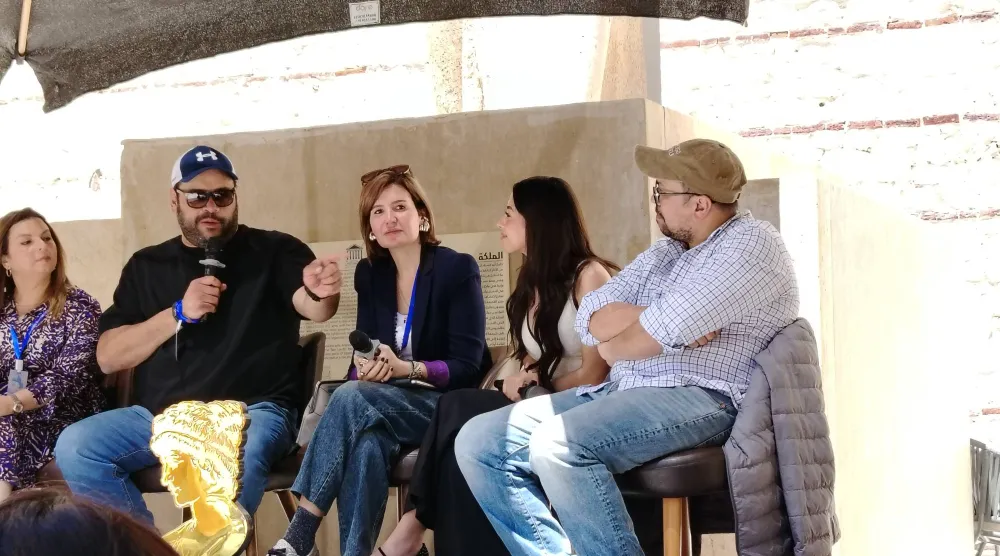 محمد ممدوح يوكد أن موضوع الفيلم شائك (إدارة المهرجان)