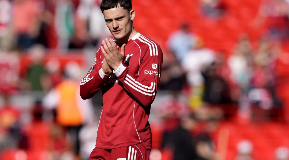 الألماني فلوريان فيرتز لاعب ليفربول (د.ب.أ)