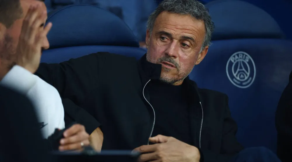 لويس إنريكي (رويترز)