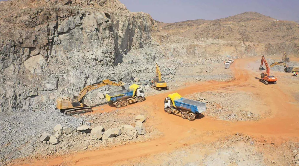 أعمال «أماك» التعدينية في جويان (موقع الشركة الإلكتروني)