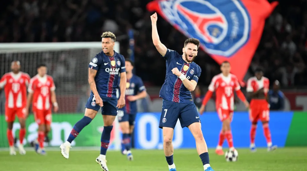 فوز باريس سان جيرمان الفرنسي حامل اللقب على ضيفه بايرن ميونيخ الألماني (د.ب.أ)