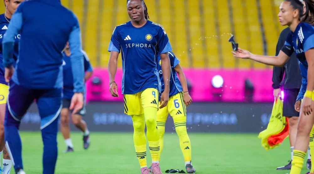 يحتضن ملعب نادي النصر المواجهة الأولى التي تجمع «النصر» بـ«العُلا» في لقاء يحمل طابع التحدي (نادي النصر)