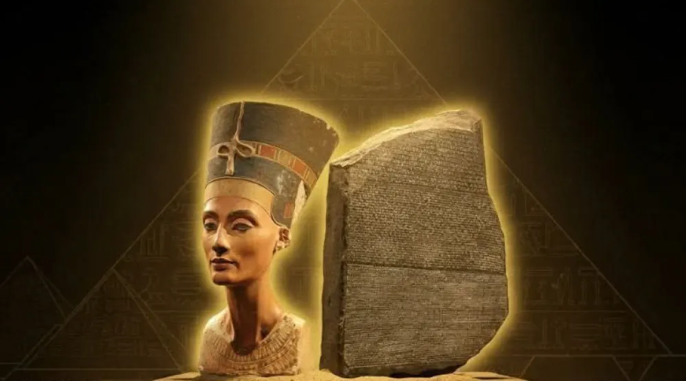 حملة مصرية لاسترداد رأس نفرتيتي وحجر رشيد (مؤسسة زاهي حواس للتراث والآثار)